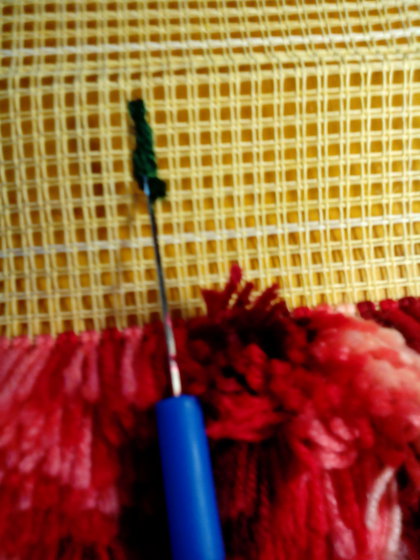 Этап процесса «Ковровая техника»