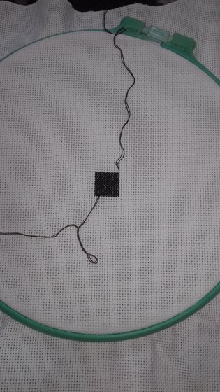 Этап процесса «Романс от золотого руно»