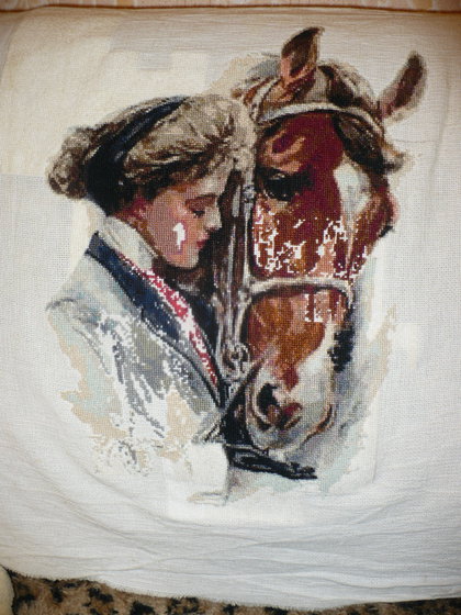 Этап процесса «наездница»