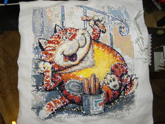 Этап процесса «Кот»