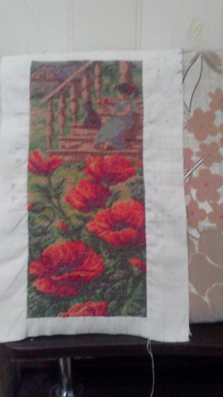 Этап процесса «маки у крыльца»