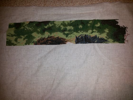 Этап процесса «Лошадки»