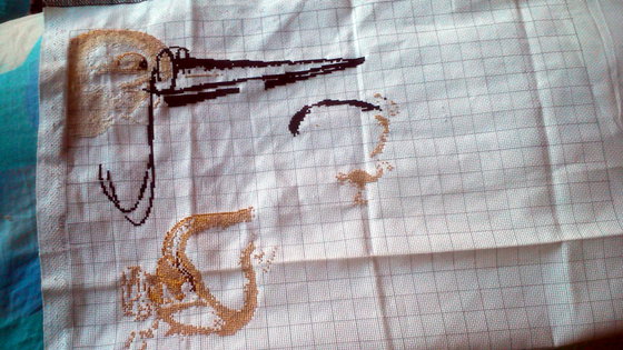 Этап процесса «Аист прилетел»