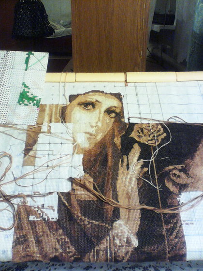 Этап процесса «Пройди свой путь сепия»