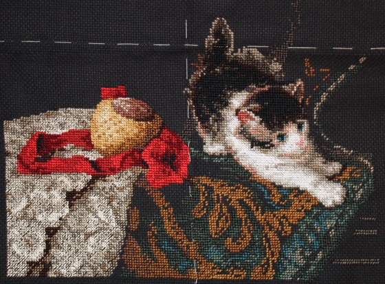 Этап процесса «ОЧАРОВАТЕЛЬНОЕ СЕМЕЙСТВО КОШЕК.»