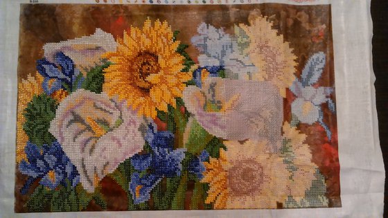 Этап процесса «Букет»