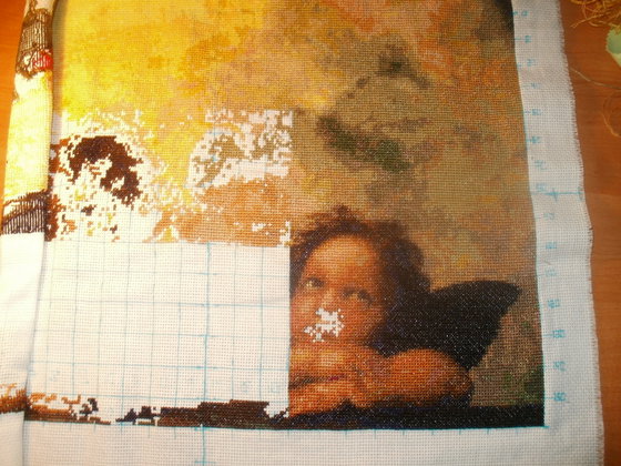 Этап процесса «Ангелочки»