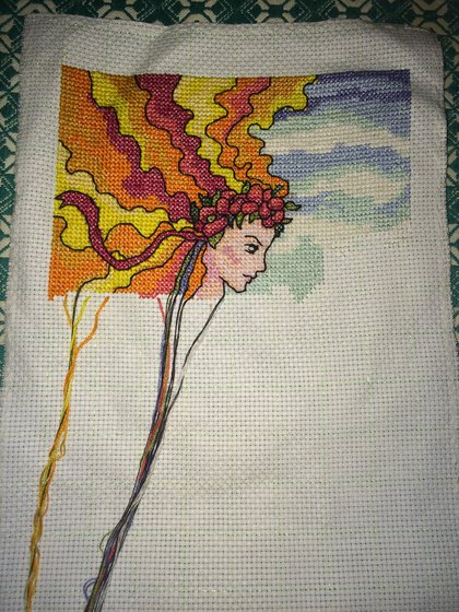 Этап процесса «Девушка-день и Девушка-ночь»