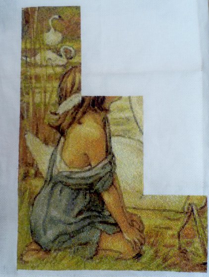 Этап процесса «Властелин реки Камыш (Сюзанна), схема Crosti»