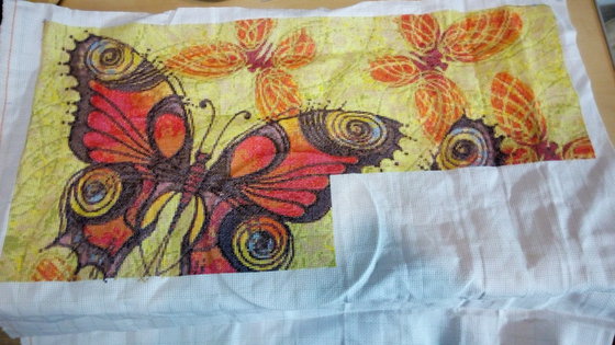 Этап процесса «Бабочки»