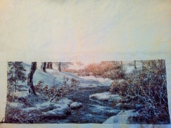 Этап процесса «Родные просторы или ранняя весна»