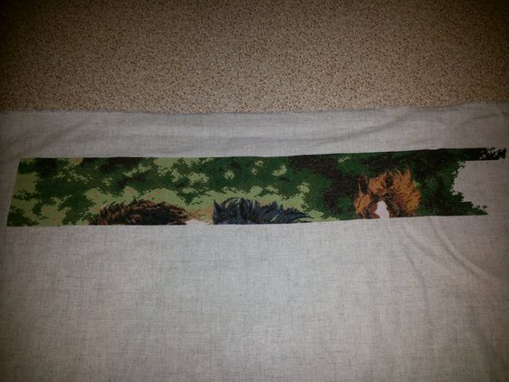 Этап процесса «Лошадки»