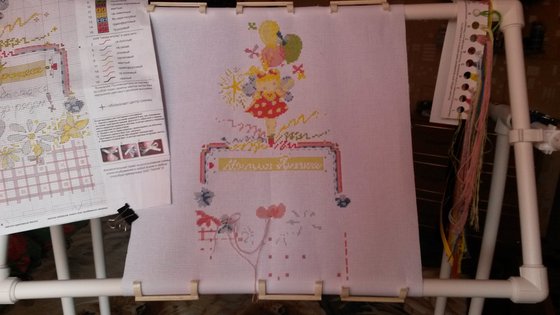 Этап процесса «Любимой доченьке»