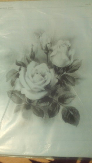 Этап процесса «Процесс "Нежные розы"»