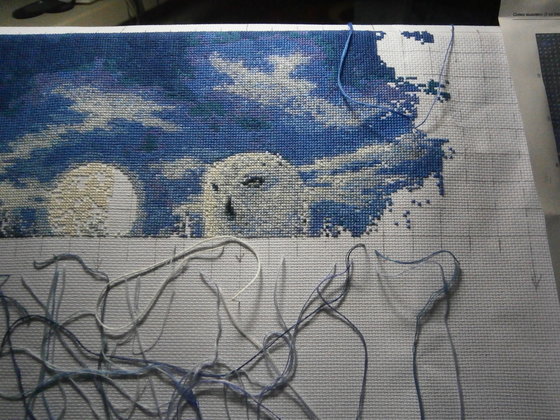 Этап процесса «Лунная ночь (совы)»