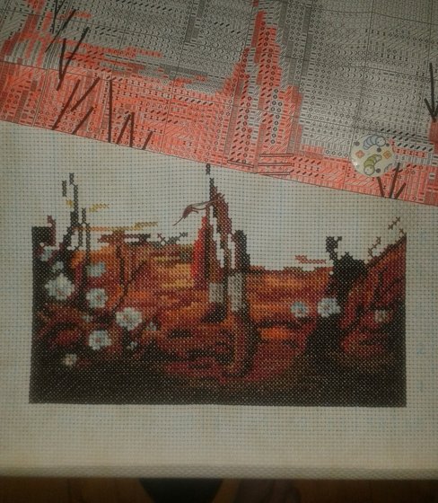 Этап процесса «Оранжевая река»