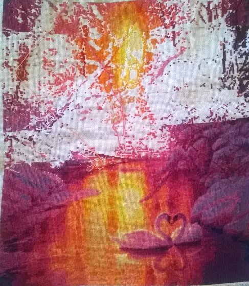 Этап процесса «лебеди»