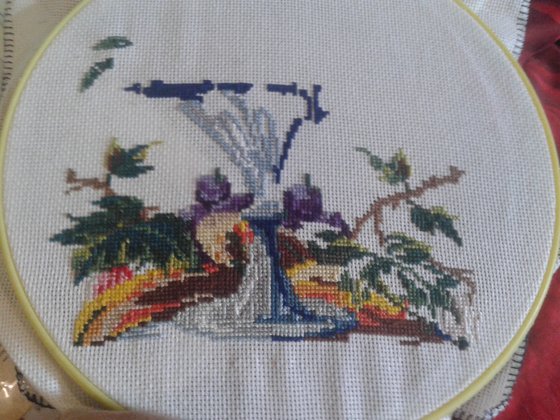 Этап процесса «Ваза с вишней»