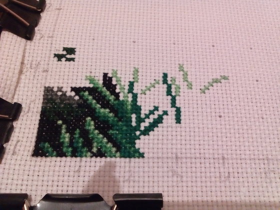 Этап процесса «Colorful fish «DOME»»