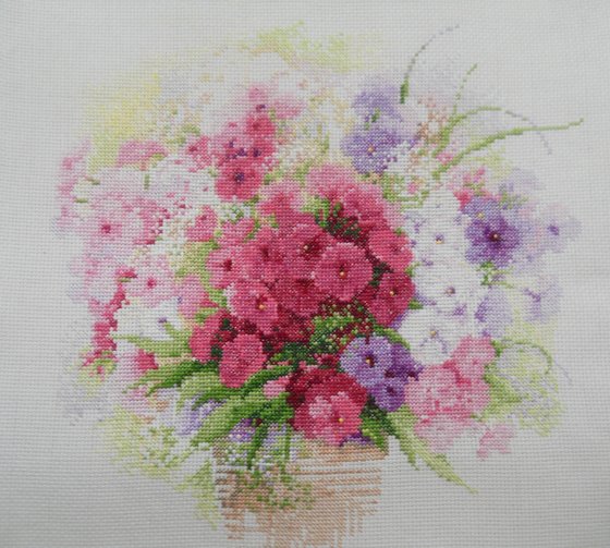 Этап процесса «работа над флоксами»