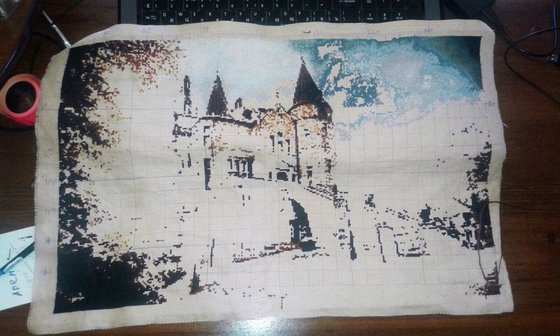 Этап процесса «Замок в Швеции»