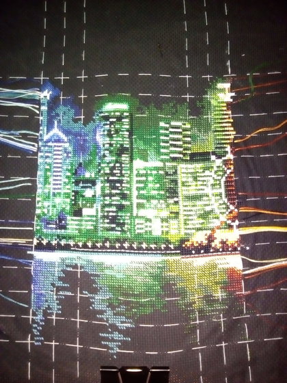 Этап процесса «Ночной город Риолис»