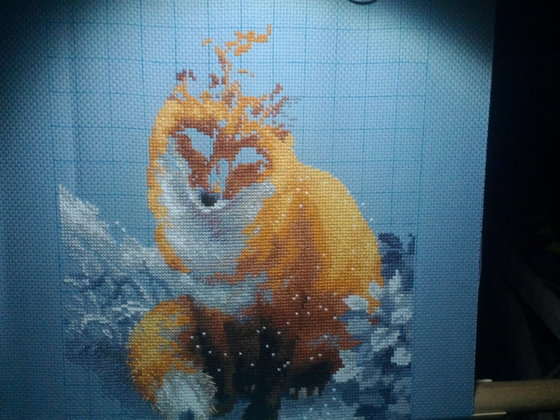 Этап процесса «Лисичка от Риолис.»