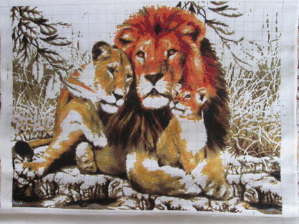 Этап процесса «Львиное семейство»