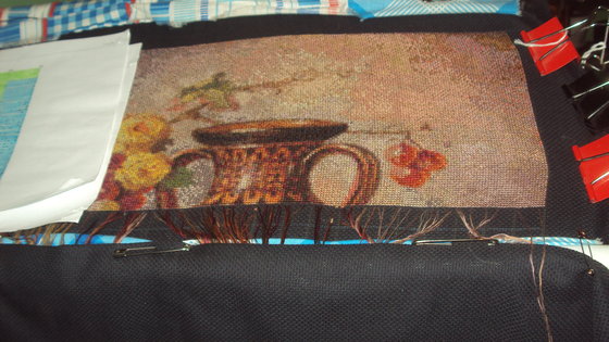 Этап процесса «Какая-то картина-натюрморт»