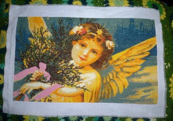 Этап процесса «Рождественский Ангел»