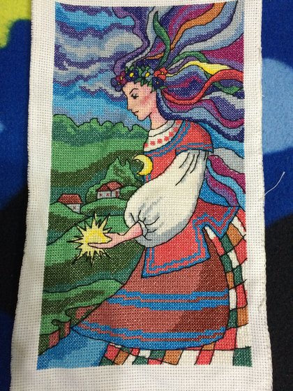 Этап процесса «Девушка-день и Девушка-ночь»