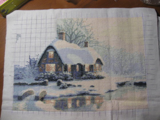 Этап процесса «Домик у ручья»