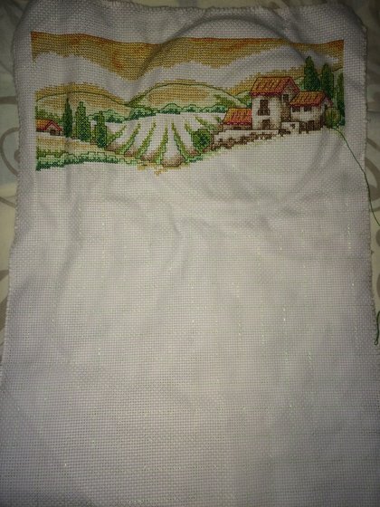 Этап процесса «Пейзаж»