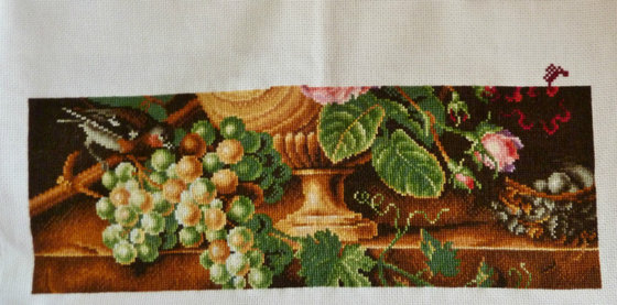 Этап процесса «Испанский букет (журнал Cuadros)»