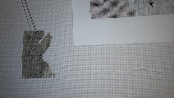 Этап процесса «Снегири»