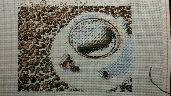 Этап процесса «Кофейное»