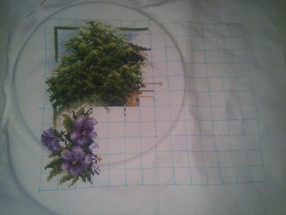 Этап процесса «Лето в деревне»