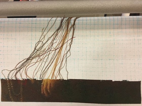 Этап процесса «Девушка»