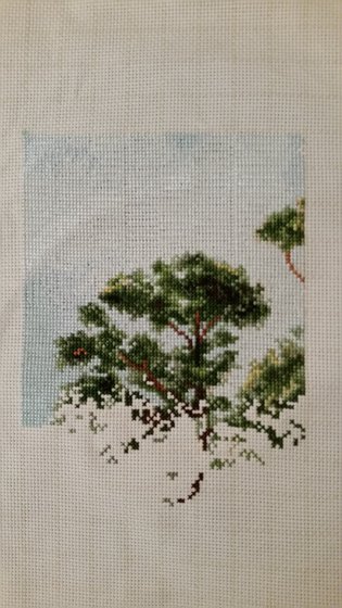 Этап процесса «Горная речка»