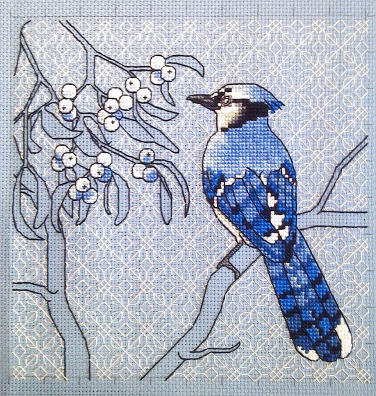 Этап процесса «Птицы блэкворк»