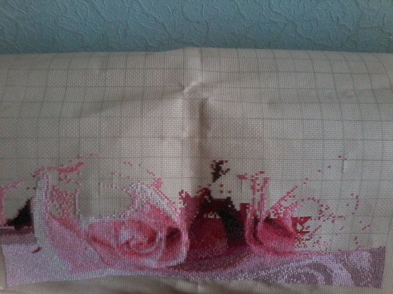 Этап процесса «розы, центральная часть»