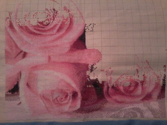 Этап процесса «розы, центральная часть»