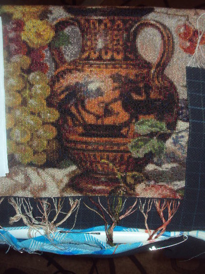 Этап процесса «Какая-то картина-натюрморт»