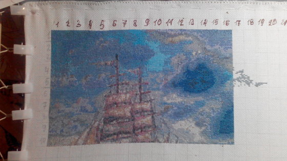 Этап процесса «на всех парусах»