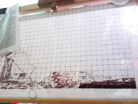 Этап процесса «Пионы»