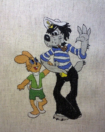 Этап процесса «Ну, погоди!»