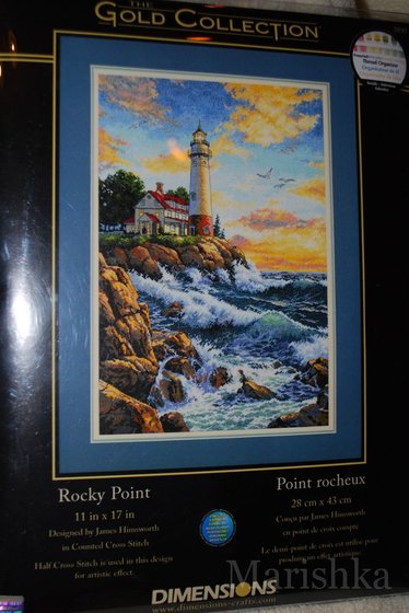 Этап процесса «Dimensions 03895 Скалистый берег (Rocky Point)»