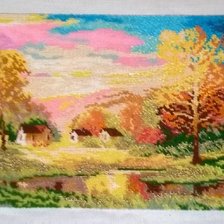 Процесс «Золотая осень (бисер)»