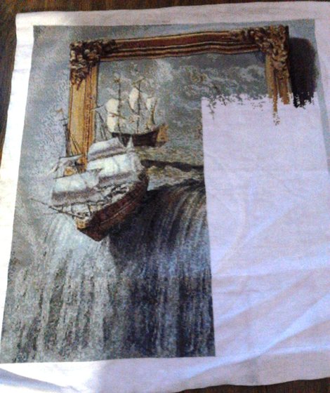 Этап процесса «Картина в картине»