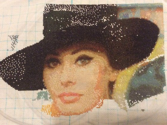 Этап процесса «Софи Лорен»